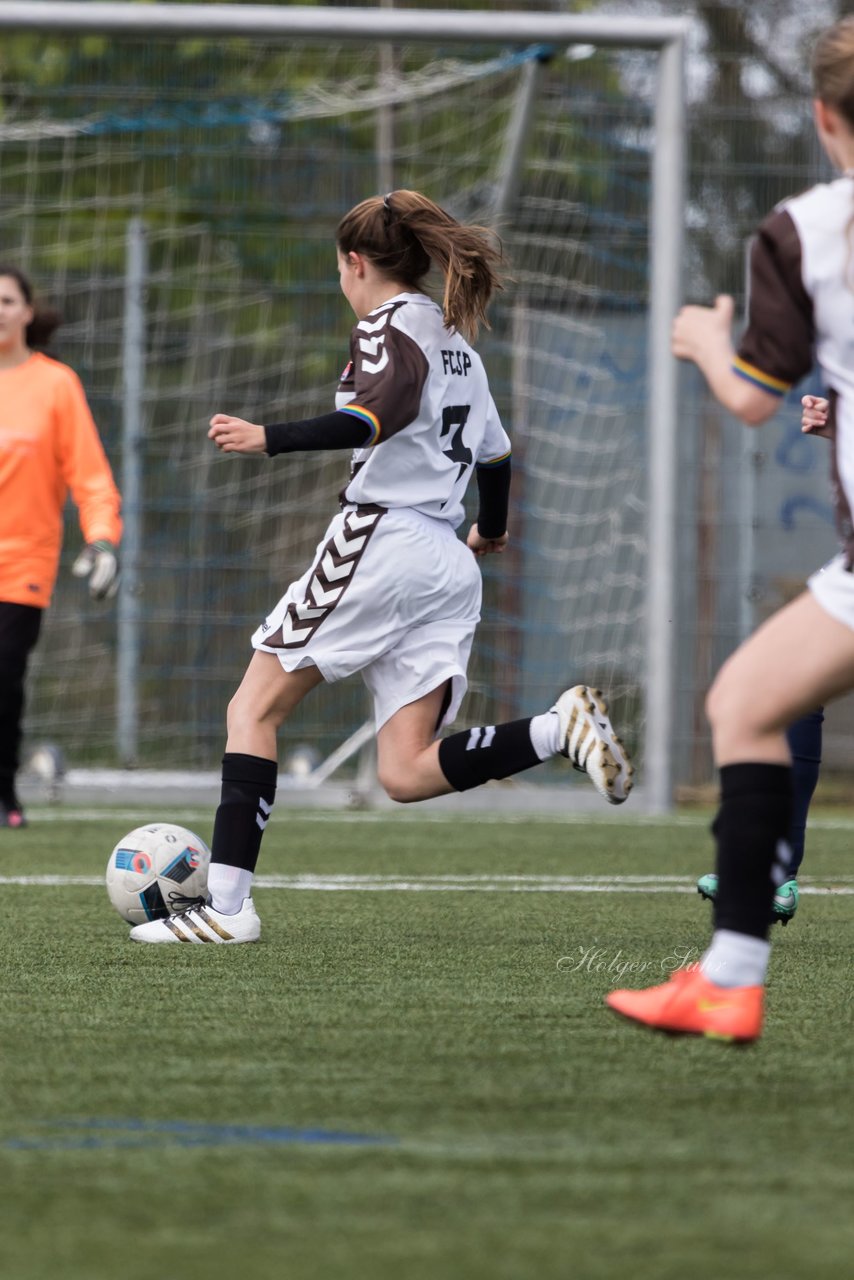 Bild 233 - B-Juniorinnen Ellerau - St. Pauli : Ergebnis: 1:1